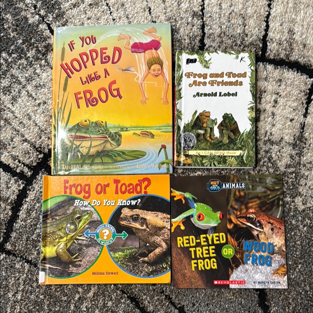 Kids Frog and Toad Book Set
